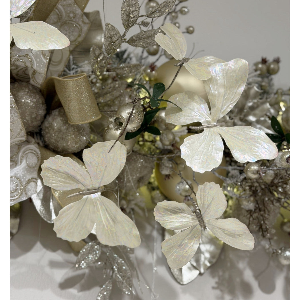 26IN Butterfly Spray, Cream