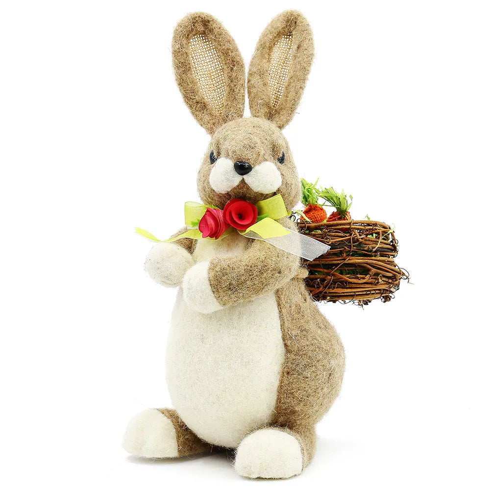 L9''W7''H14.2'' -STANDING EASTER BUNNY TABLETOP