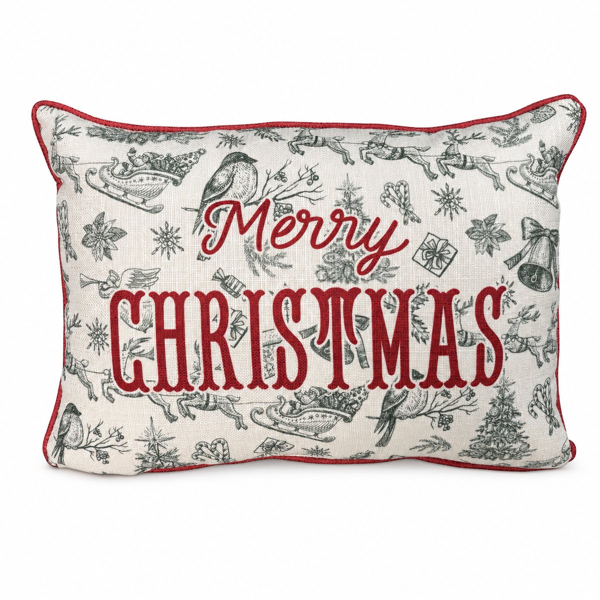 CHRISTMAS IN TOILE HOMETOWN WITH PIPING