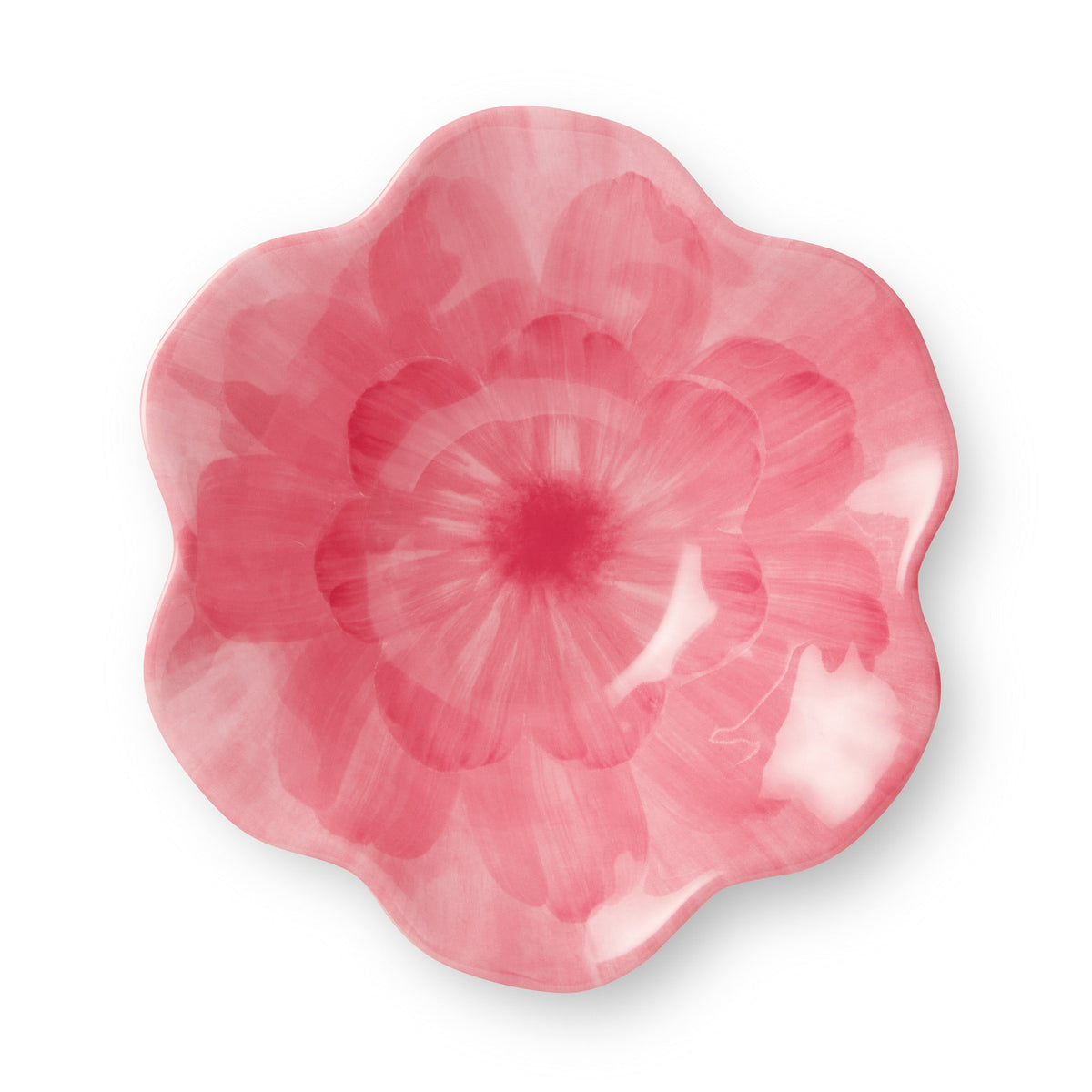 Wildflower Pink 3-D Floral AP Bowl 7.5in