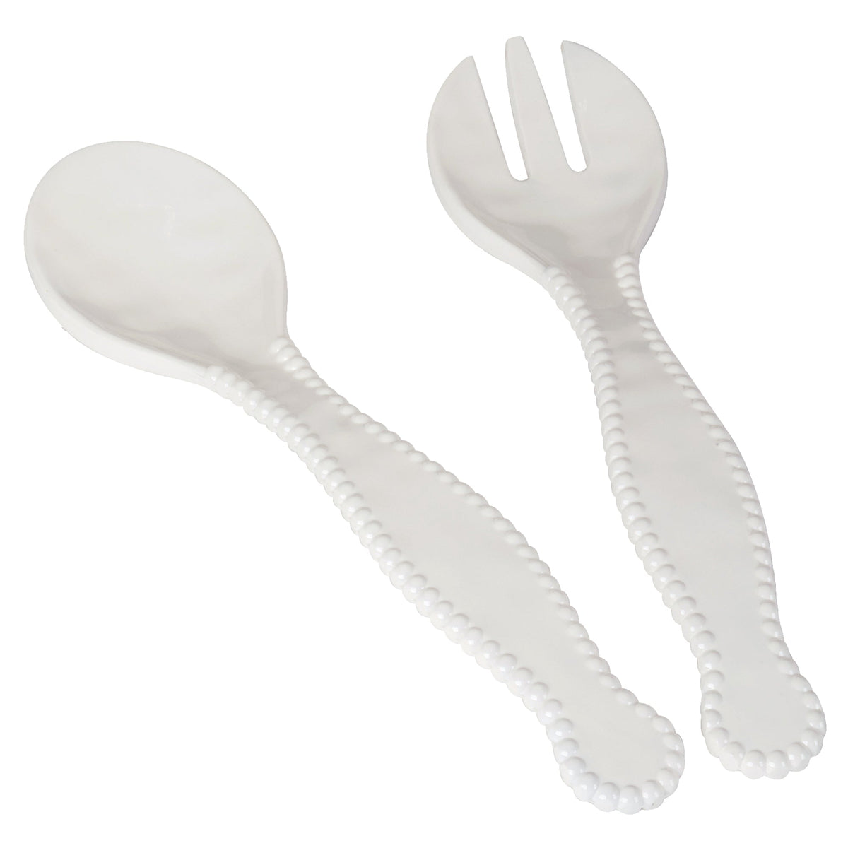 Perlette Cream 2pc Salad Server