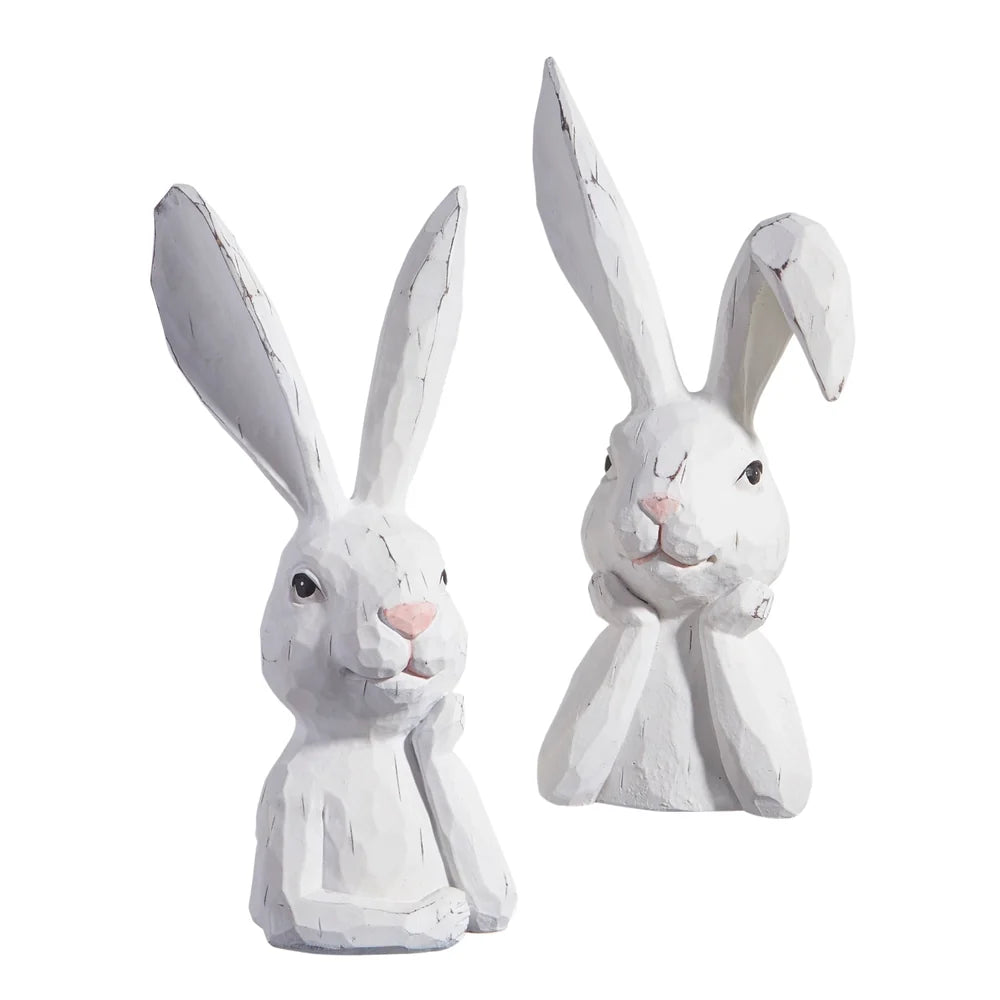 10.25" Thinking Rabbit Bust (LEFT ONLY)