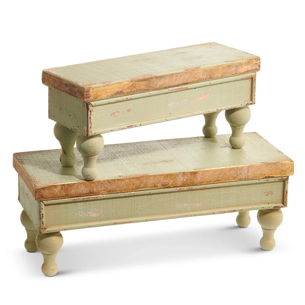 15.75" Antique Green Risers (LARGE ONLY)