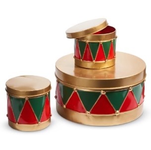 6.5"D X 5"H Drum Canisters