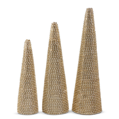 10.5" Gold Jewel Trees  (SMALL ONLY)