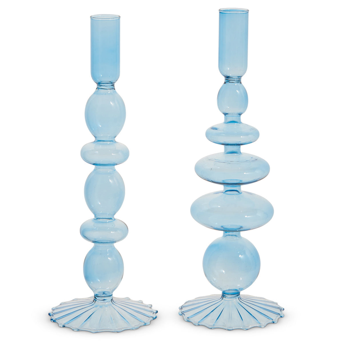 10.25" BLUE CANDLE STICKS (RIGHT ONLY)