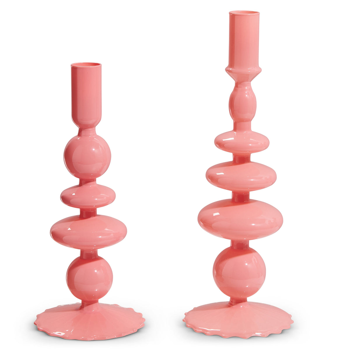 9" PINK CANDLE STICKS (SMALL ONLY)