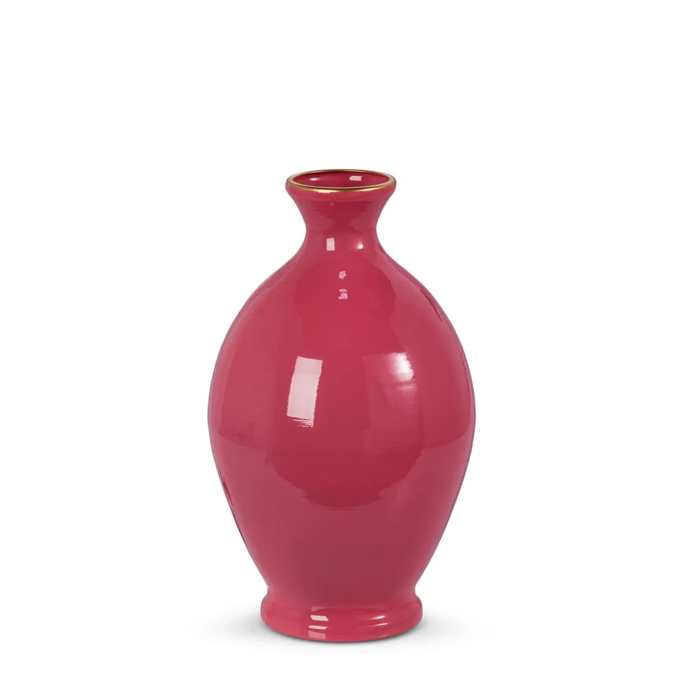 12" Pink Vase