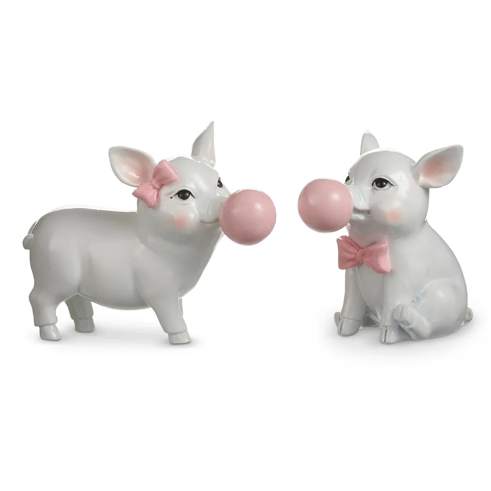 4.5" Piglet Blowing Bubble (RIGHT ONLY)