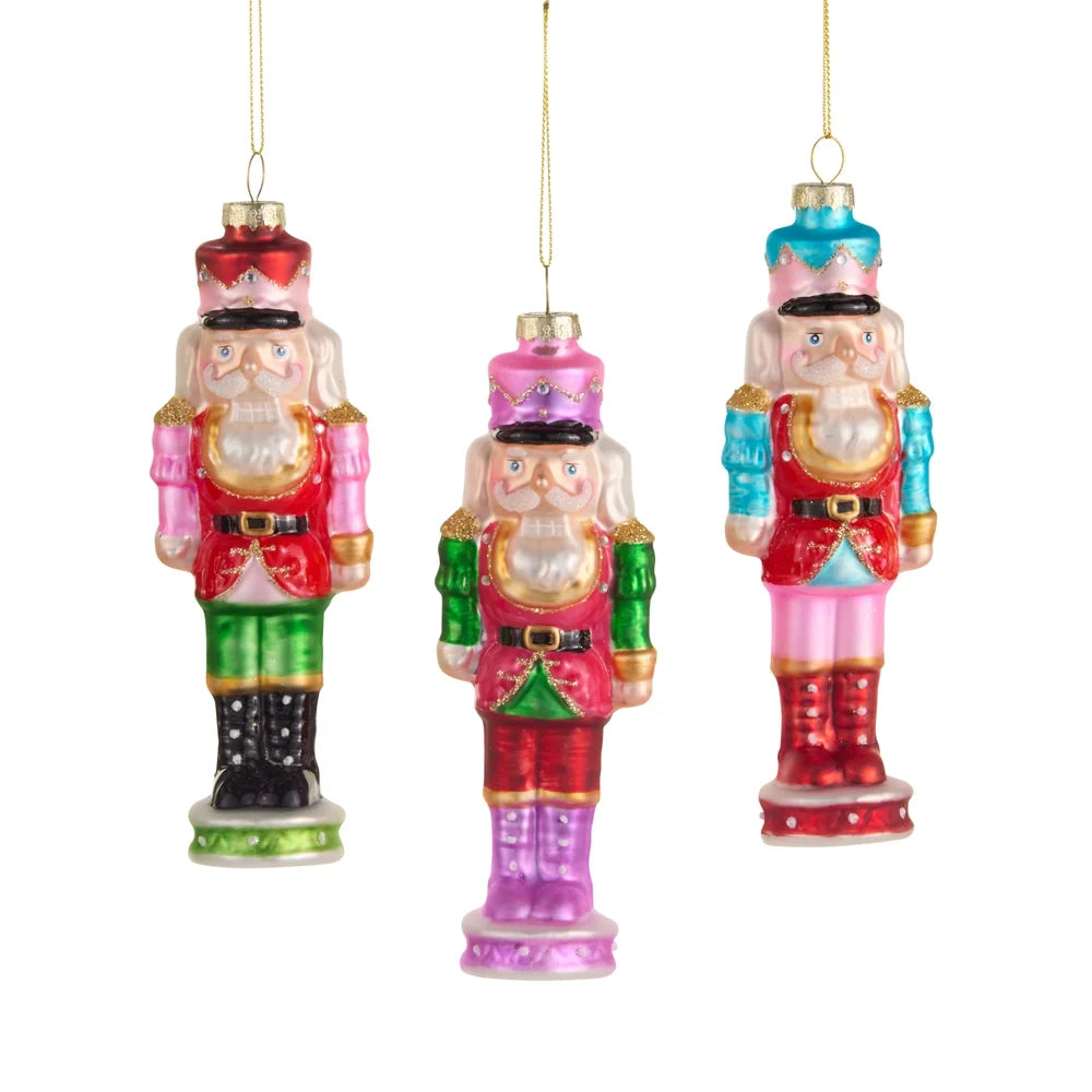 6.25" Neon Nutcracker Ornament (LEFT ONLY)