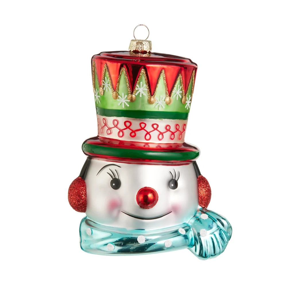 5.5" Merry Snowman Ornament SHIPS 9/1/2026