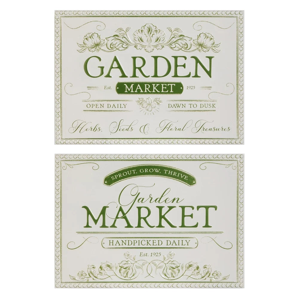 22" Garden Market Sign (BOTTOM ONLY)
