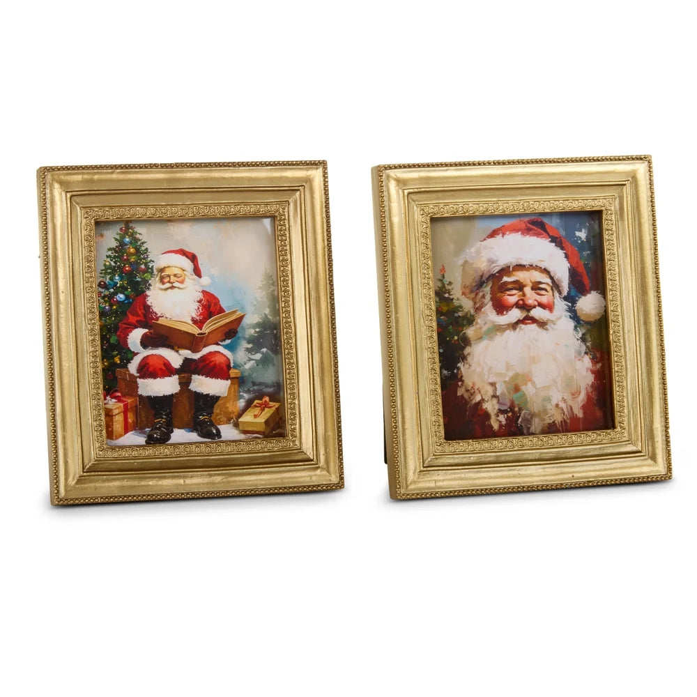 5.75" Kris Kringle's Portrait Mini Framed Print (LEFT ONLY) SHIPS 9/1/2026