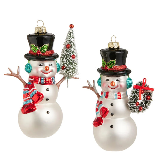 5.25" Snowman Ornaments (RIGHT ONLY)