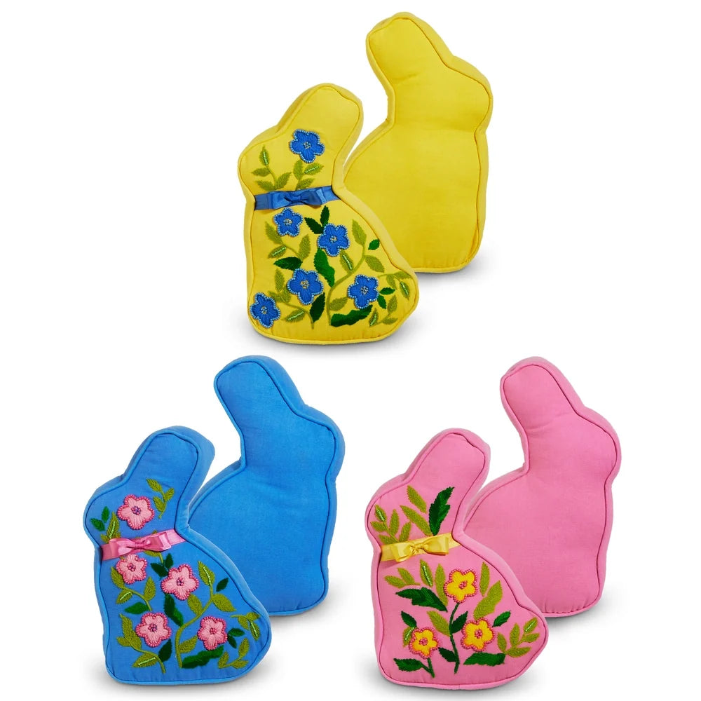 12" Bunny Bloomtail Shaped Pillow (PINK ONLY)