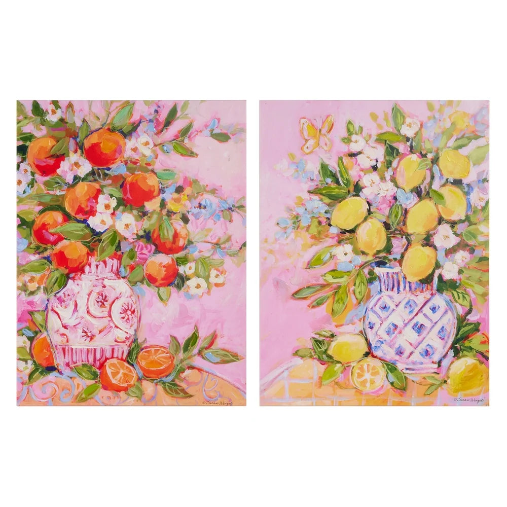 23.5" Citrus Bouquet Wall Art (RIGHT ONLY)