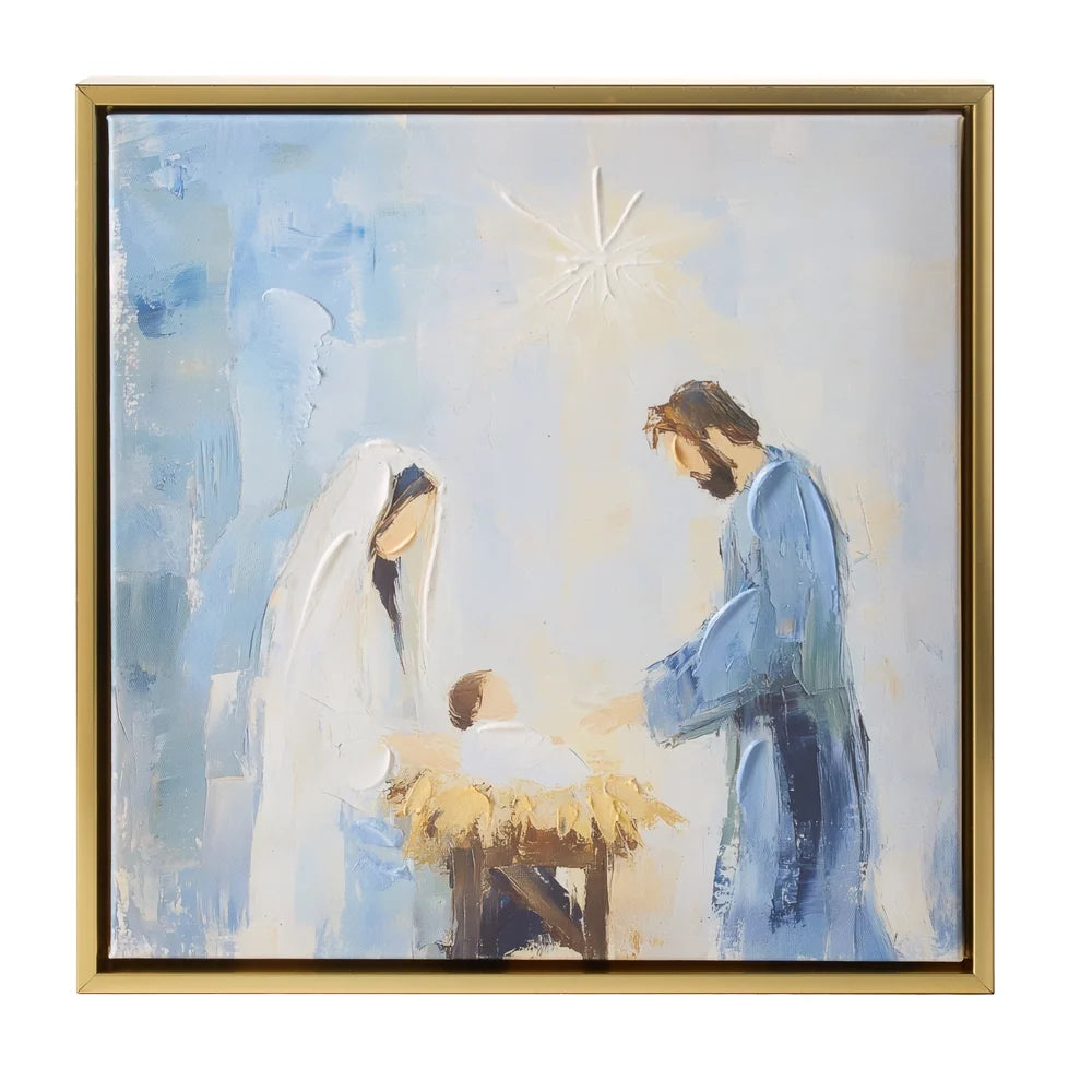 13.5" Blessed in Bethlehem Wall Art