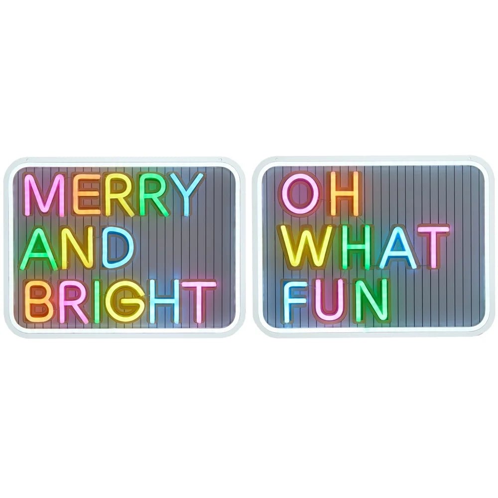 16" Merry Neon Cookies Sign (LEFT ONLY)