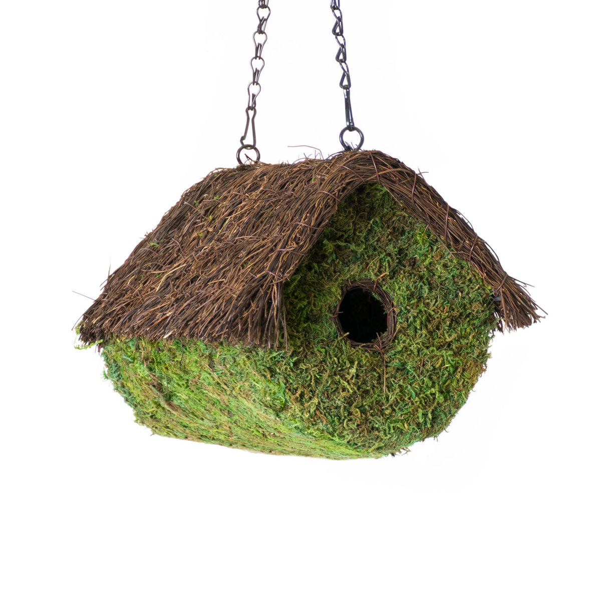 BIRDHOUSE LOG HOUSE 10.2″ x 9.5″ x 9″