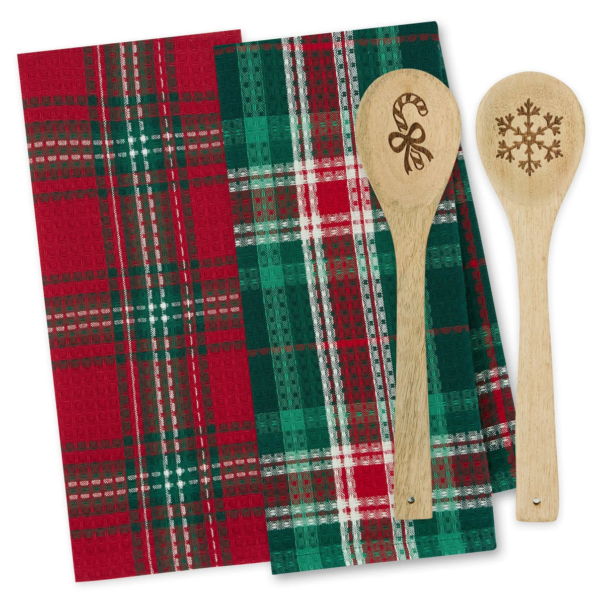 Holiday Sweets Dishtowel and Spoon Gift Set MX PK