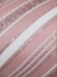 2.5" X 10 YARD PINK/WHITE DIAGONAL STRIPE ON PINK RIBBON