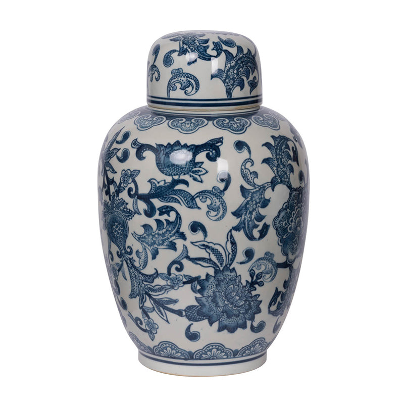 D8.5x12.5" Amerie Lidded Decorative Jar