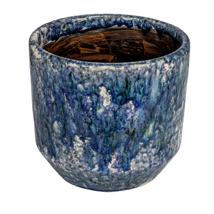 Decorative Terra-cotta Planter (Holds 6" Pot)