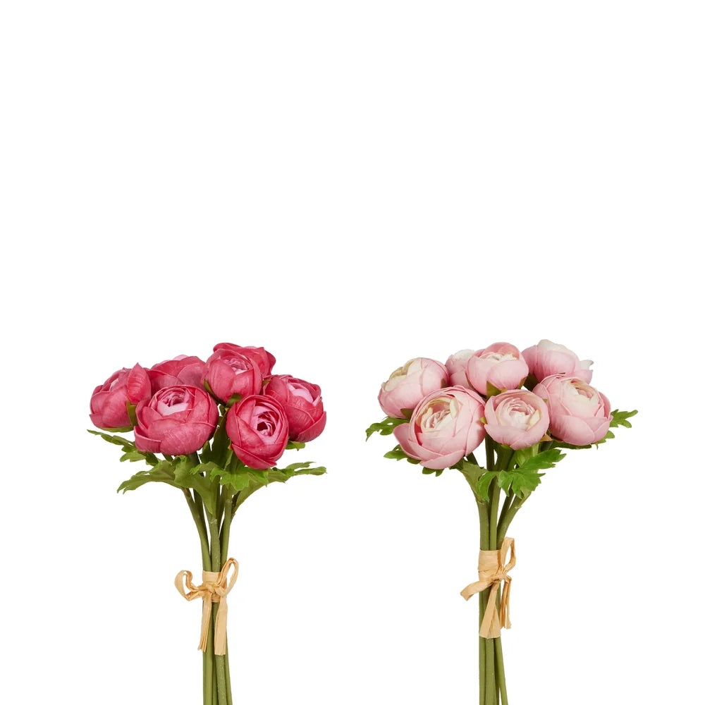11" Soft Touch Ranunculus Bundle (LIGHT PINK ONLY) BO