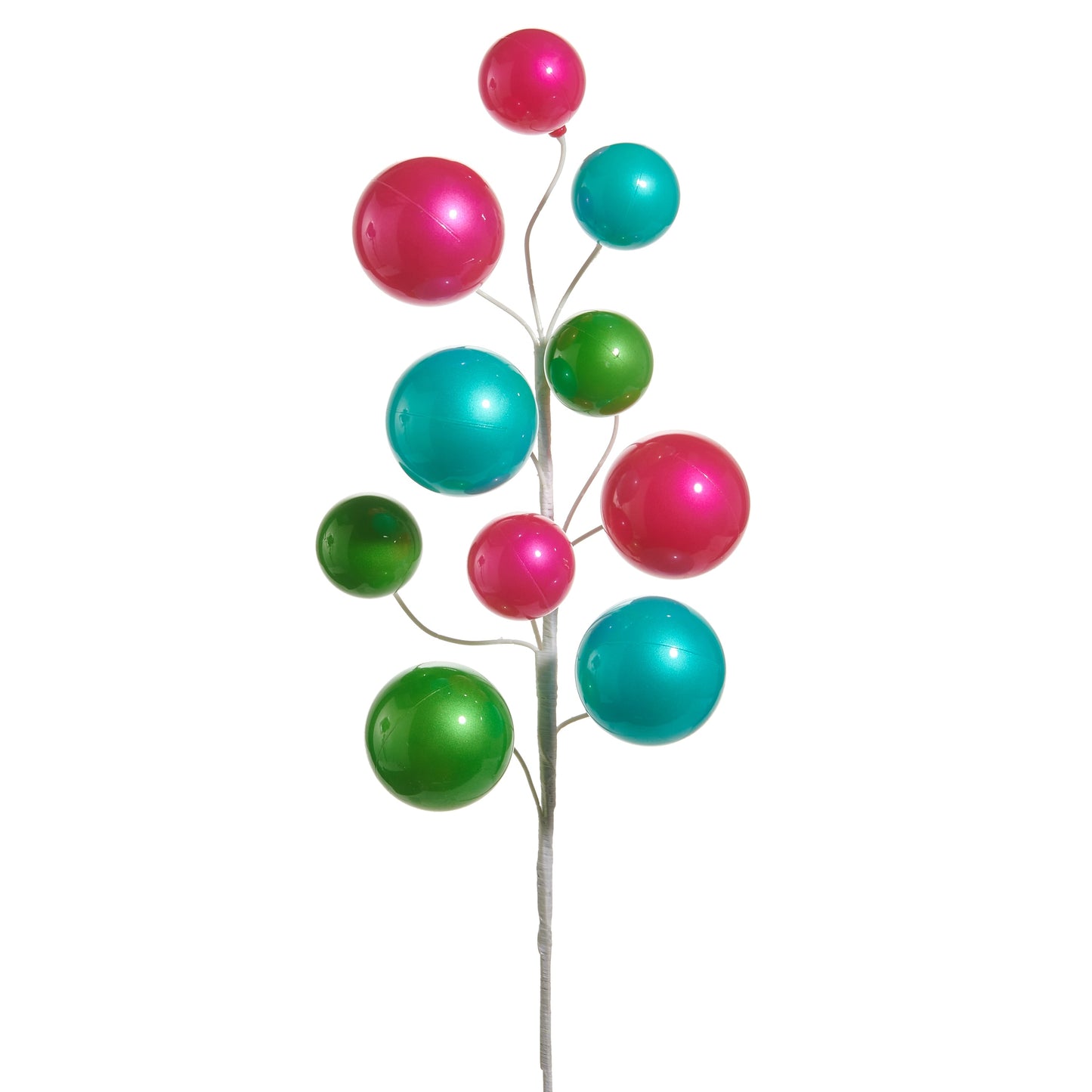 26" Bright Multicolor Ball Spray