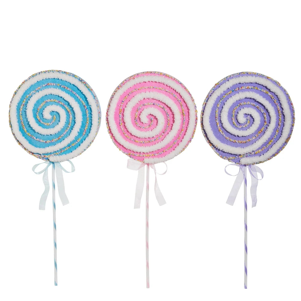 27" Sprinkle Lollipop Stem (PURPLE ONLY)