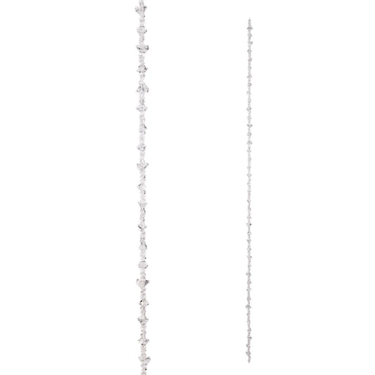 6' Clear Ice Garland