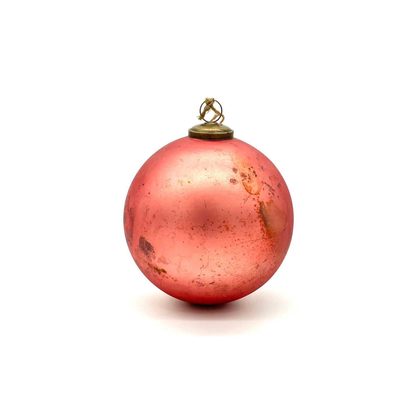 150mm Pink Glass Hanging Ball Ornament