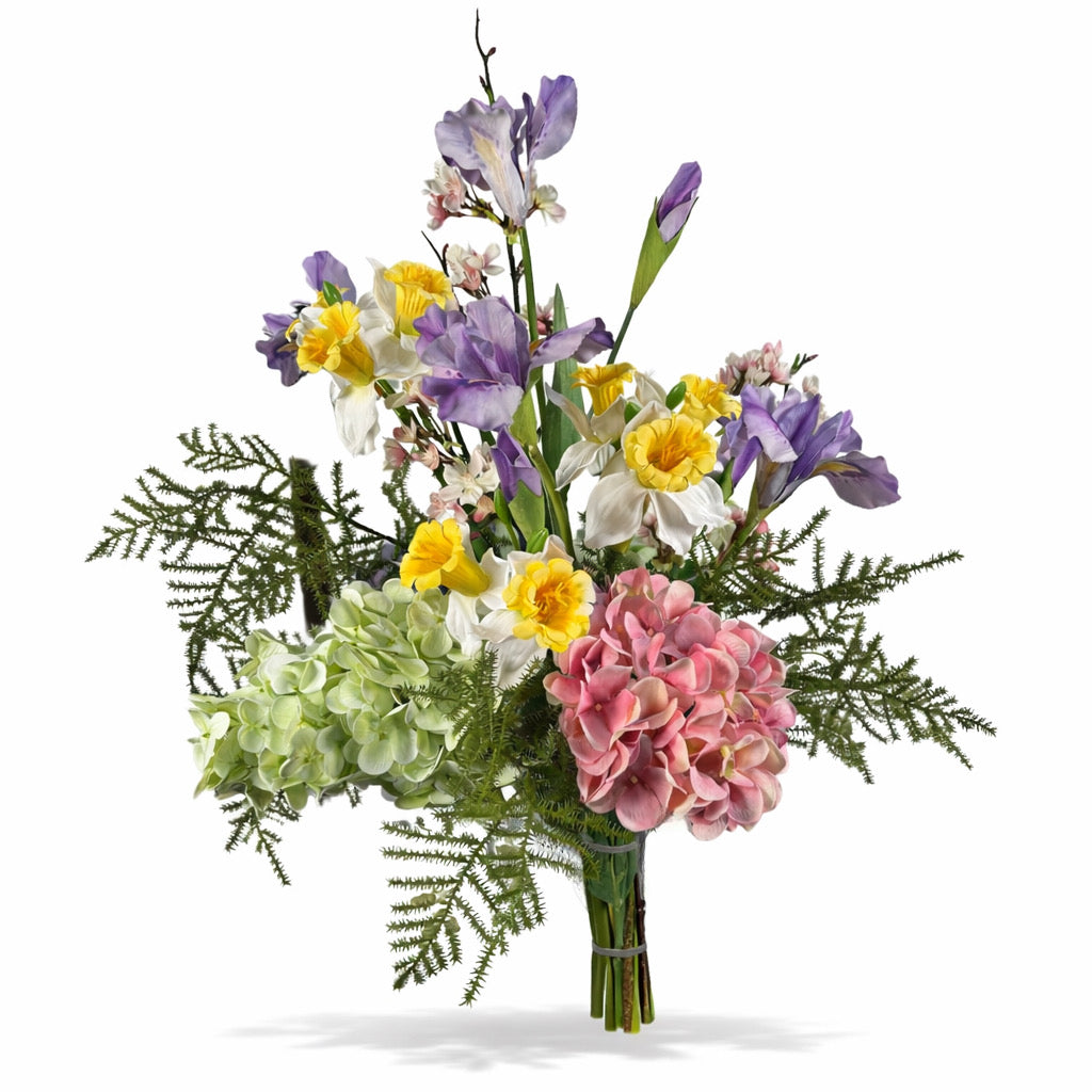 LARGE SPRING GARDEN DROP-IN REAL TOUCH FLORAL DESIGN