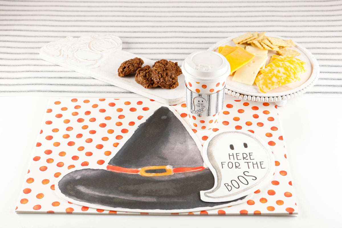 Here For The Boos Diecut Beverage Napkin...16 Pieces Per Pkg