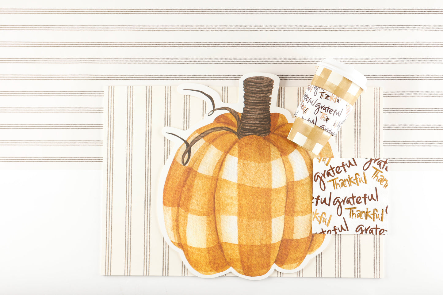 Oh Give Thanks Beverage Napkin 20 Pieces Per Pkg