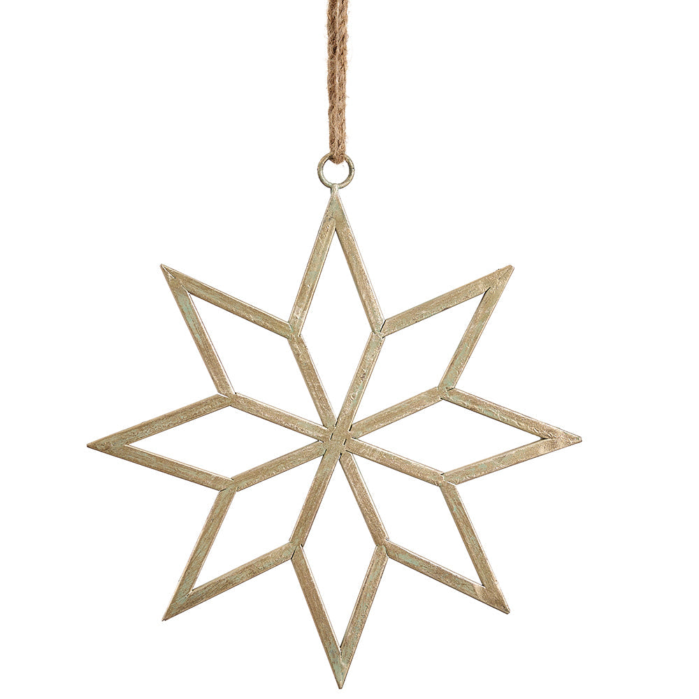 13" Metal Star Ornament