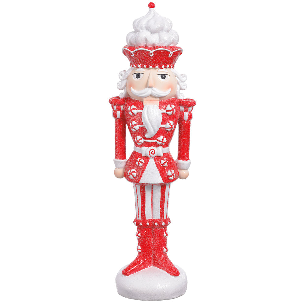 14.5" Glittered Nutcracker