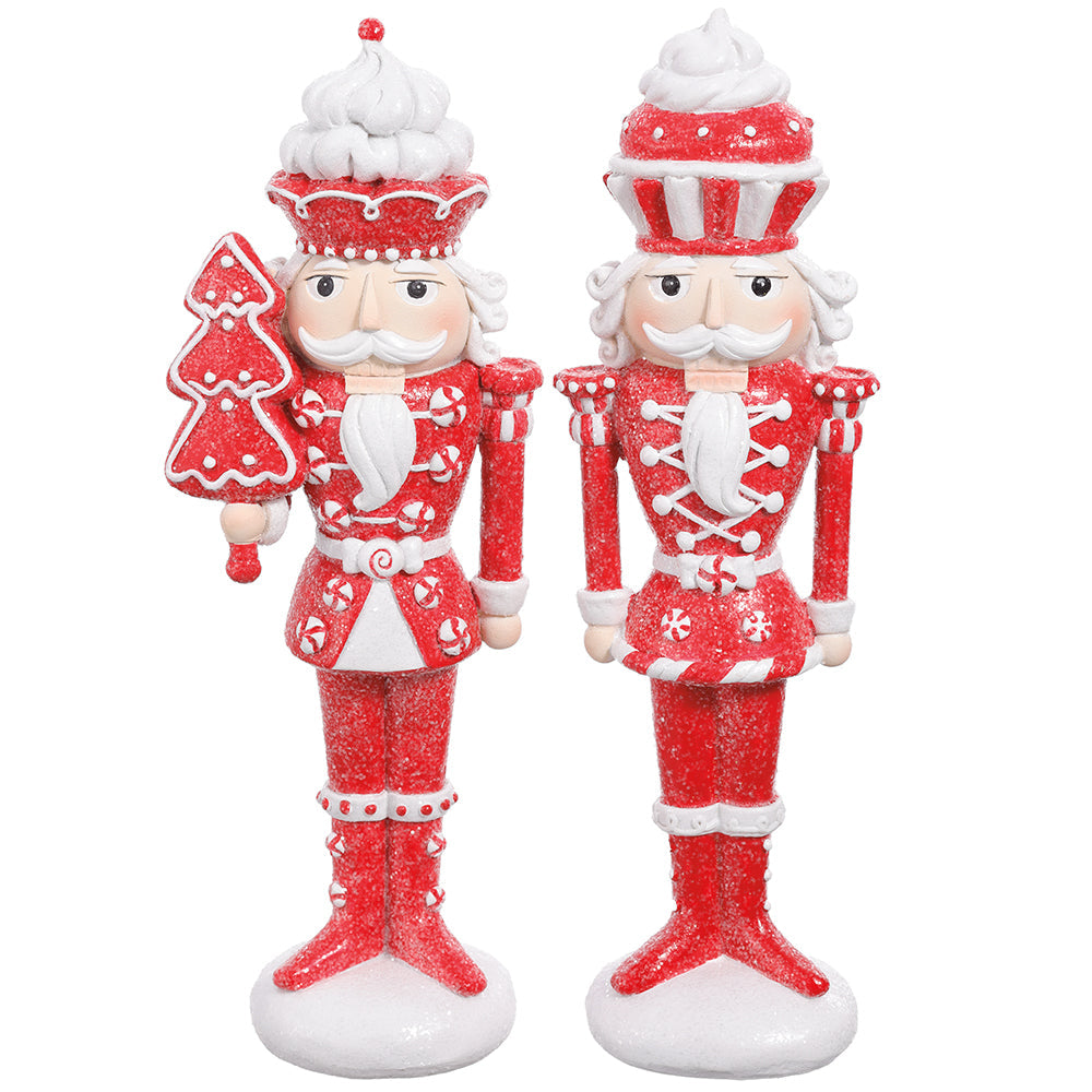 10" Glittered Nutcracker (LEFT ONLY)