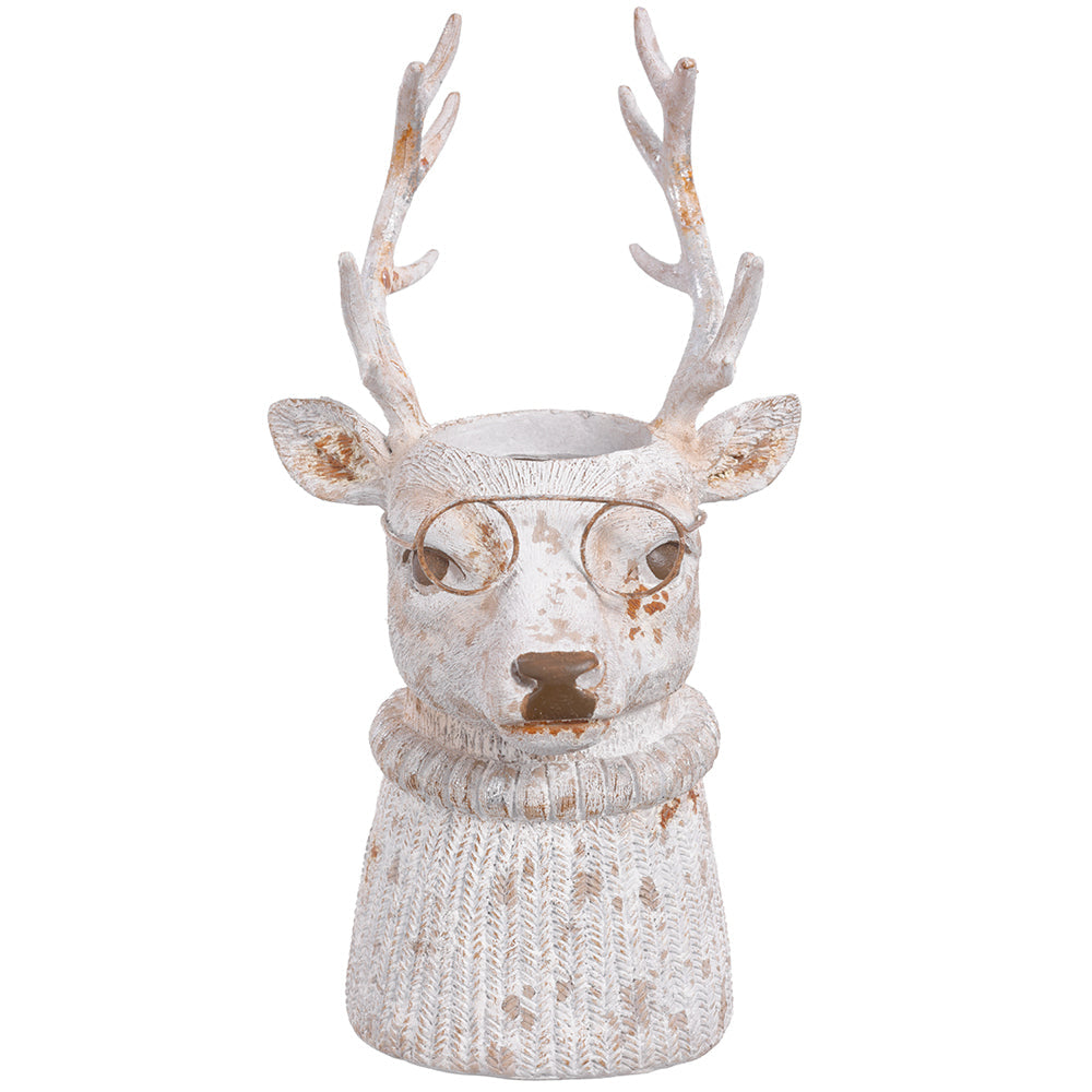 11.5" Reindeer Planter