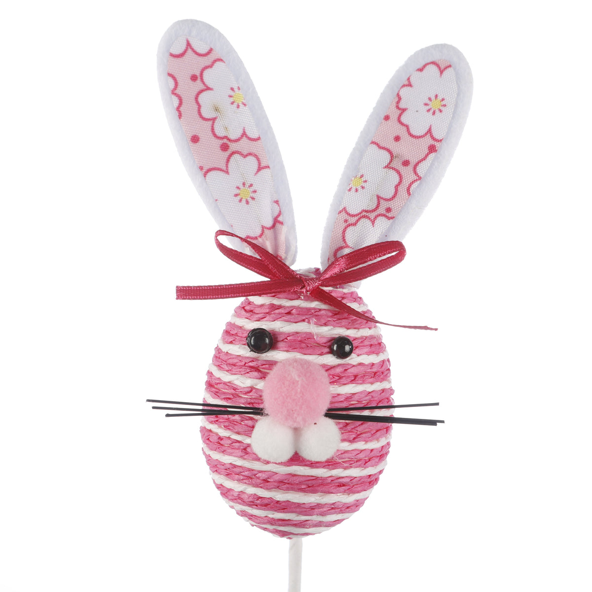 29" Easter Rabbit Stem Pink
