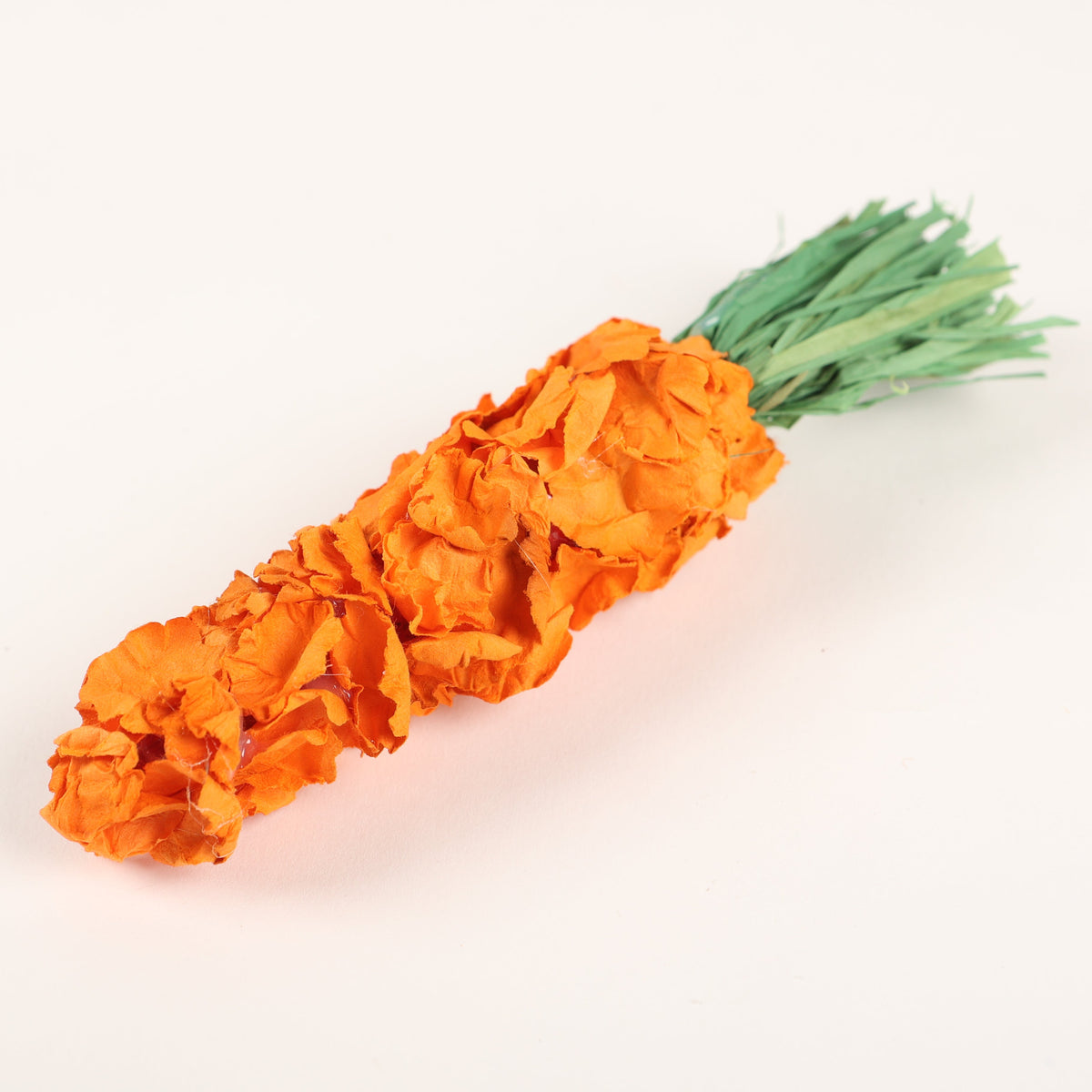 7.5" x 1.57" x 1.57" Hydrangea Carrot Orange