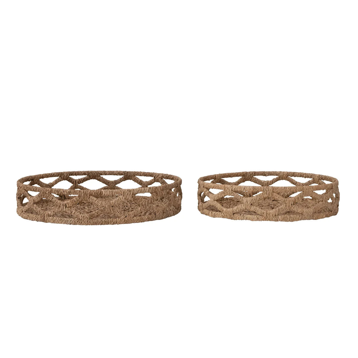 Decorative Hand-Woven Bankuan Trays-SMALL ONLY